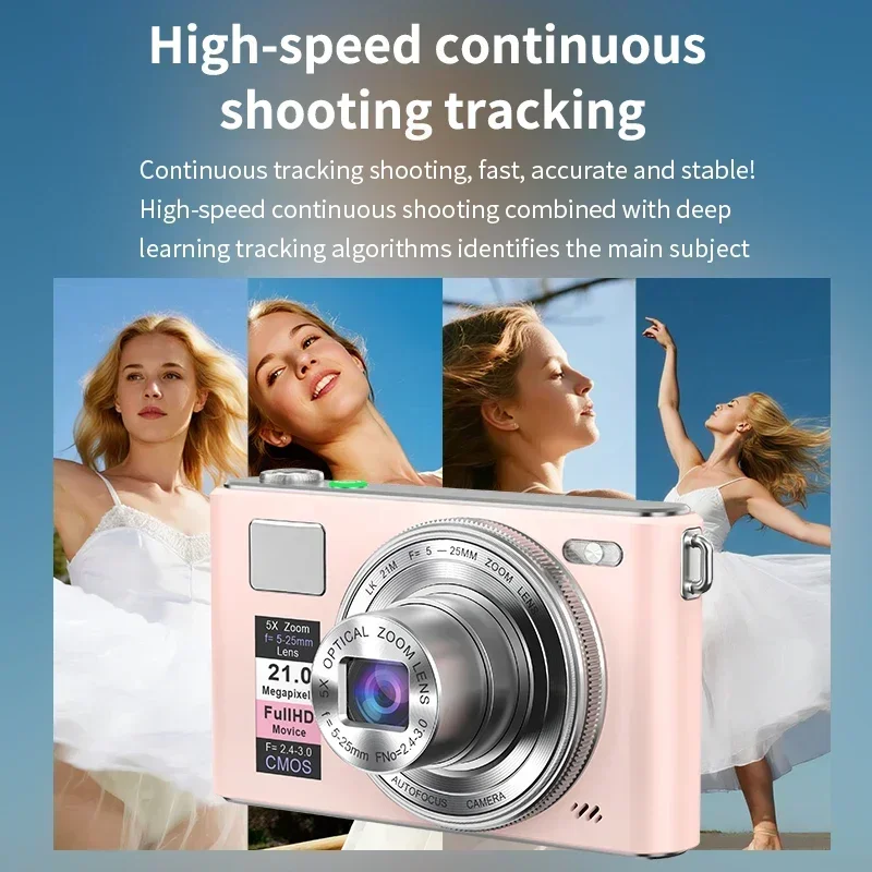 5K 64MP HD Digital Camera 5X O - Photography Natural Lighting recension och pris