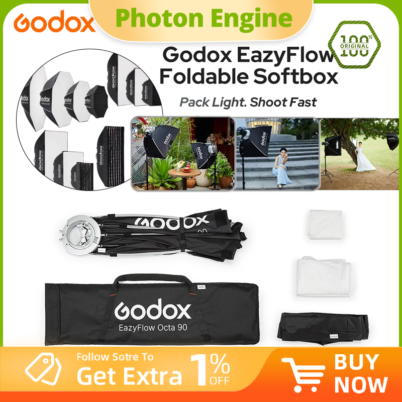 Godox EazyFlow series Foldable - Photography Lighting Flash recension och pris