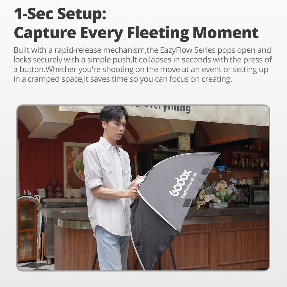 Godox EazyFlow series Foldable - Photography Lighting Flash recension och pris