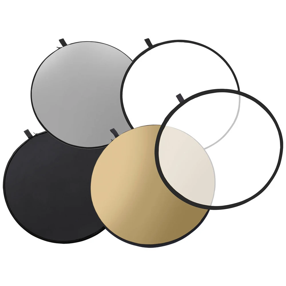 60/80/110cm 5-in-1 Collapsible - Photography Lighting Reflector recension och pris