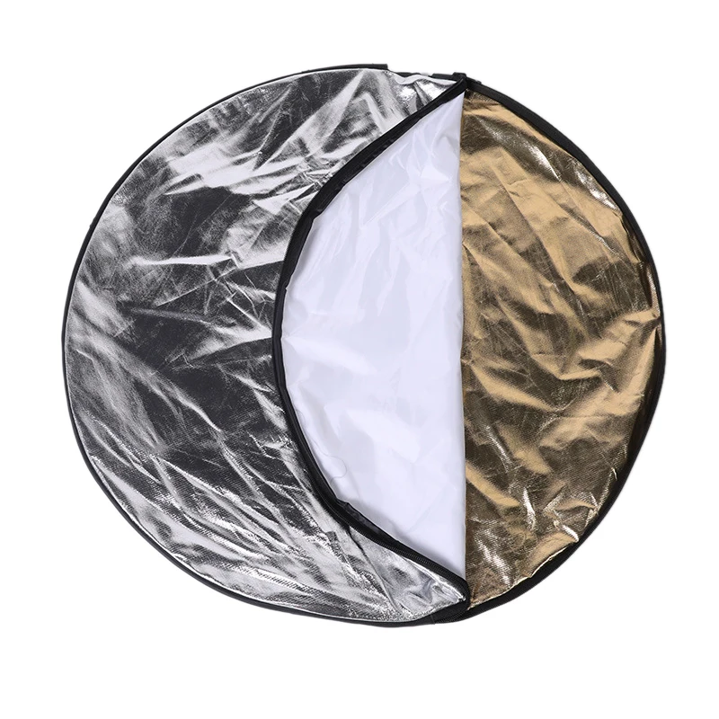 60/80/110cm 5-in-1 Collapsible - Photography Lighting Reflector recension och pris