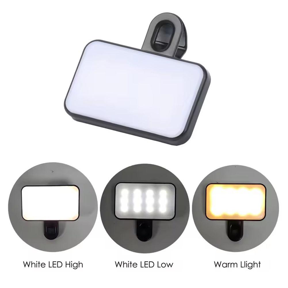 Mini LED Selfie Light 3 Color  - Photography Lighting Flash recension och pris